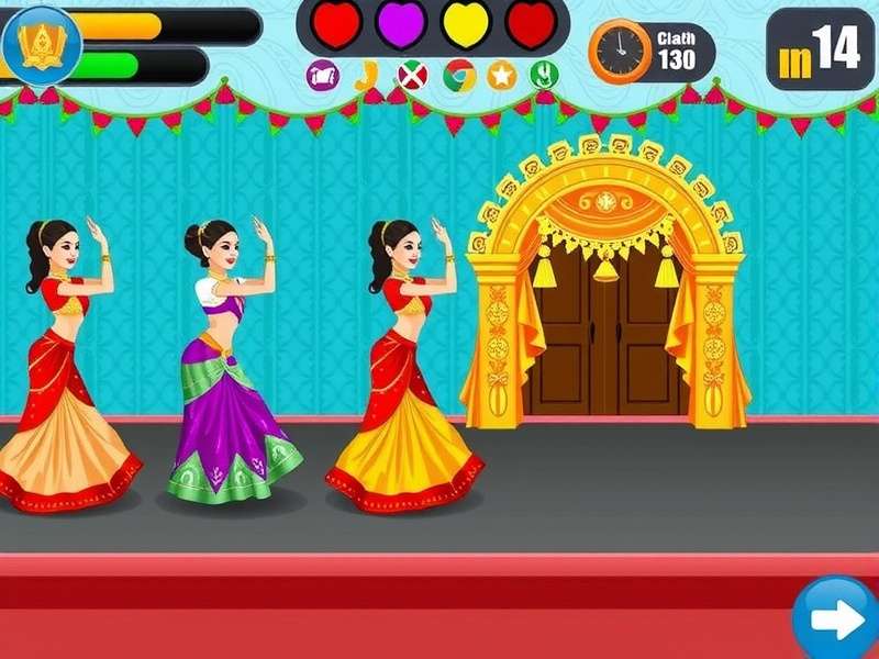 Garba Dance Moves in Game